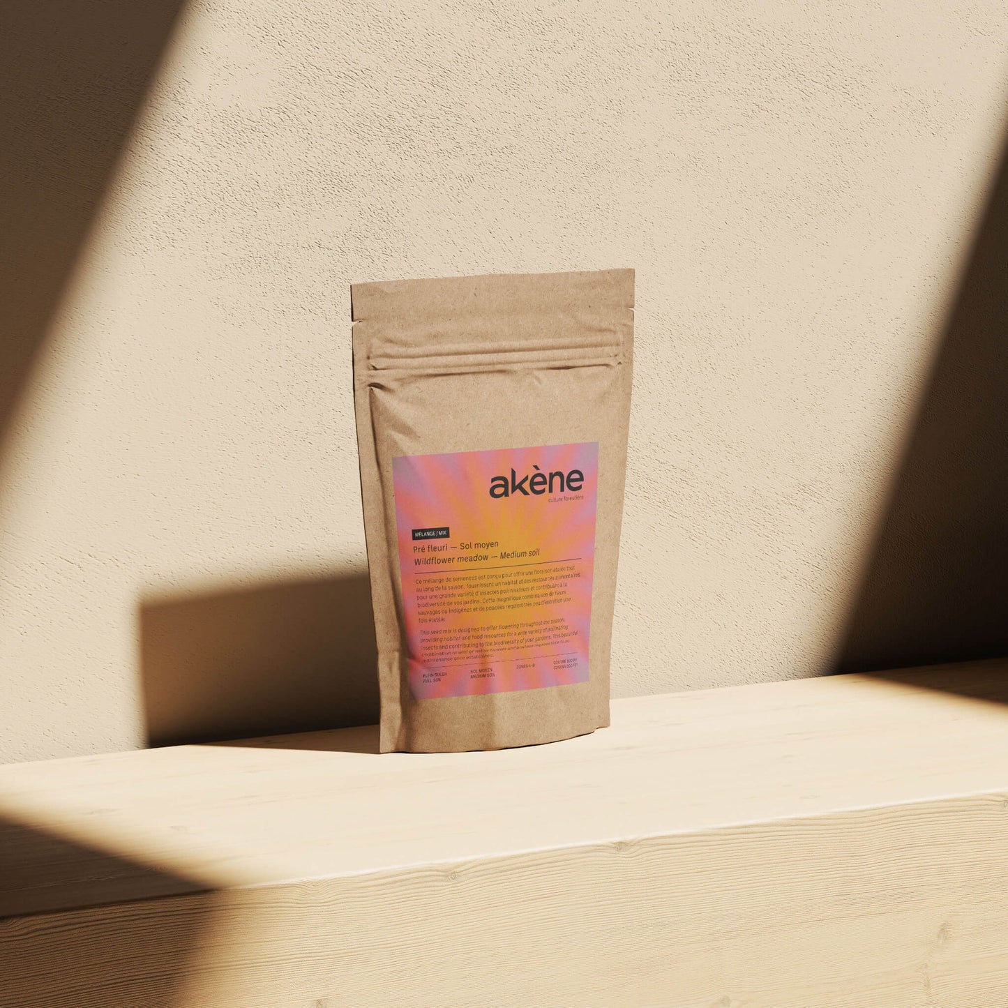 Mélange de semences de fleurs sauvages | Pré fleuri - sol moyen Akène, culture forestière