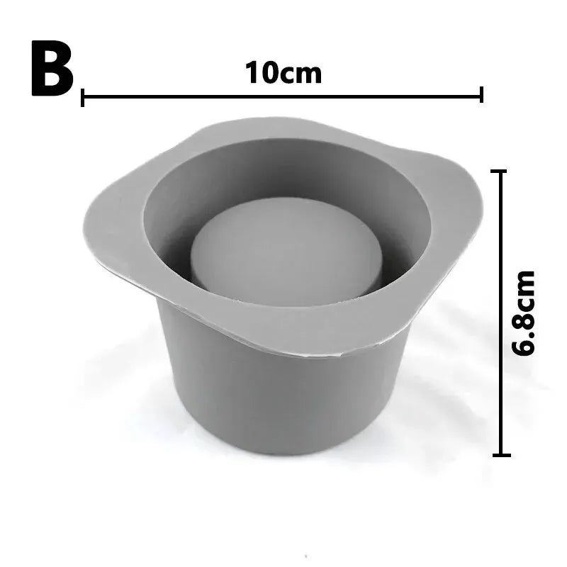 Moule en Silicone “Pot de Fleurs” DIY pour Rangement Bijoux, Béton et Époxy Vert Un Jardin