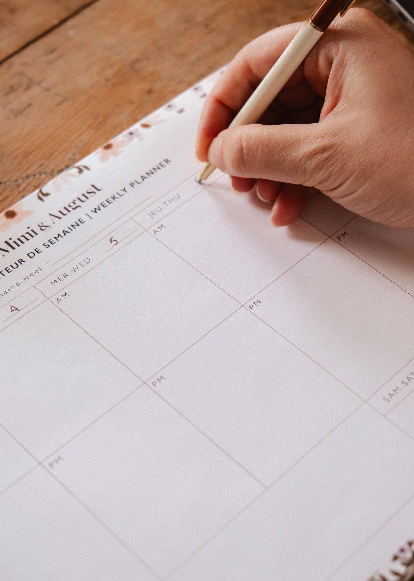 Petals - Weekly Planner Mimi & August