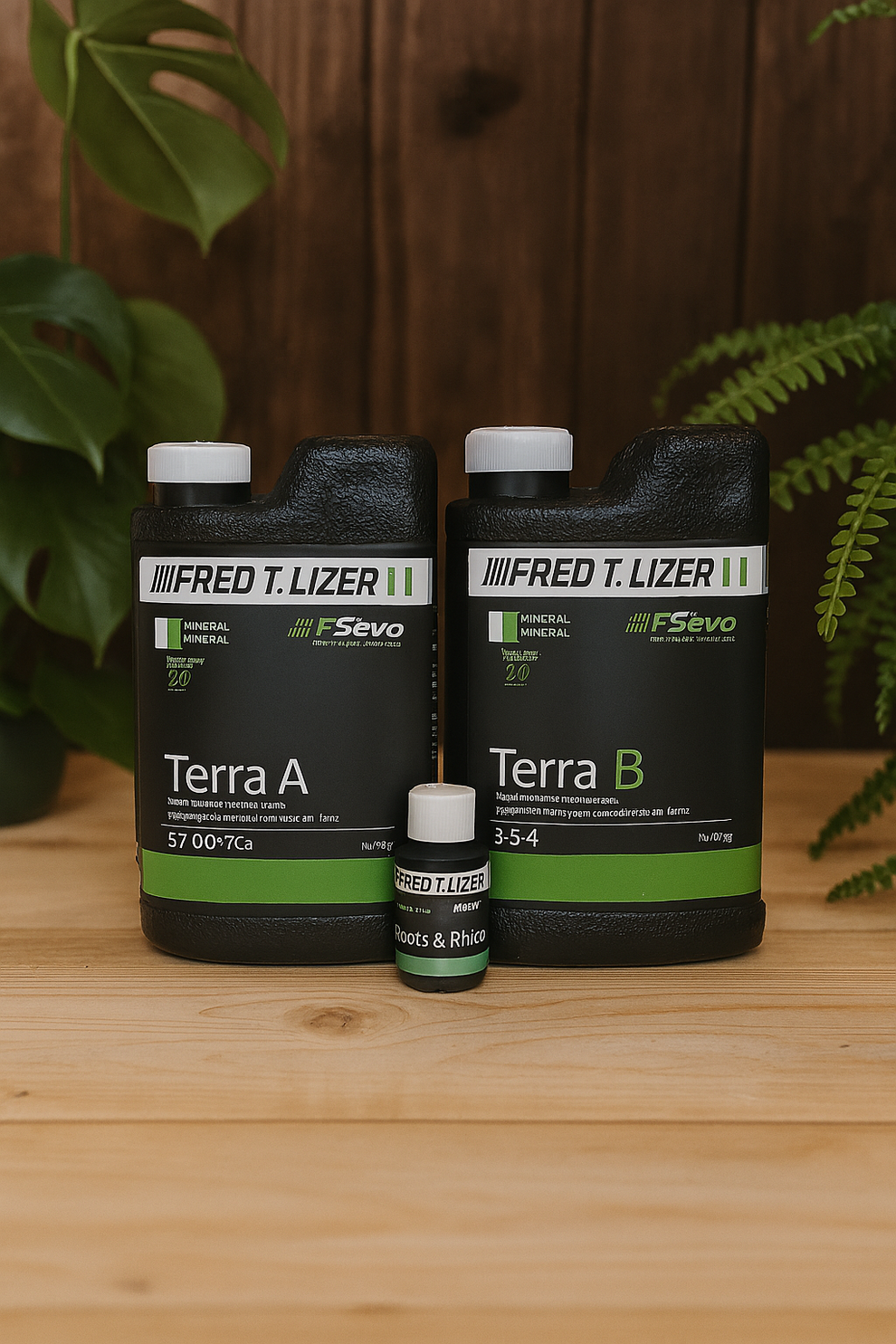 Base A + B Terra Fred T Lizer — mode d’emploi simple pour plantes d’intérieur