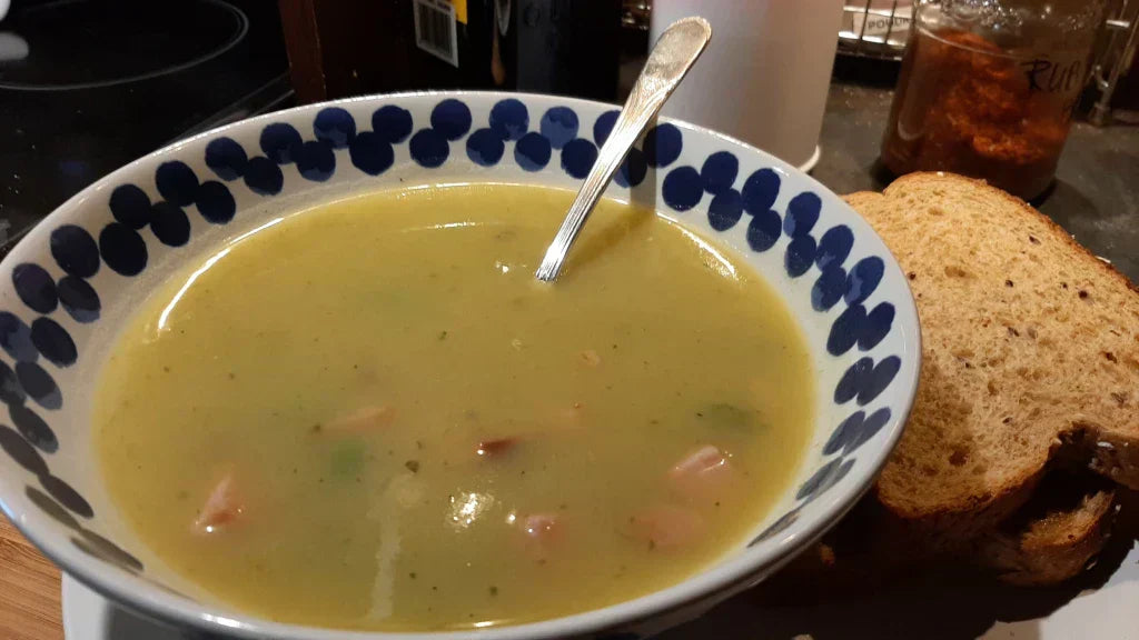 Potage Parmentier amélioré à la courge poivrée – Soupe rapide