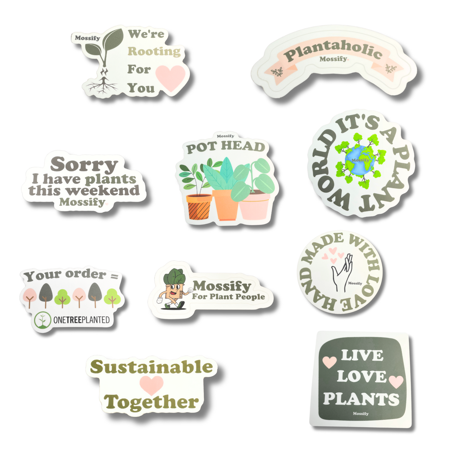 Mossify Stickers Mossify