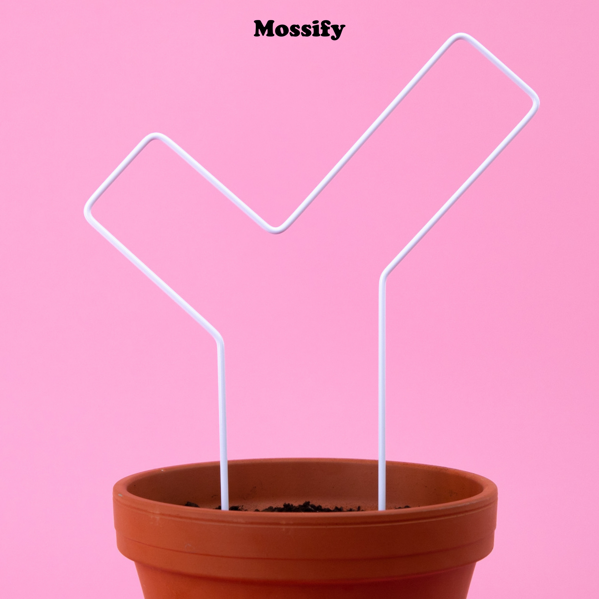 "Check Mark" Metal Trellis Mossify