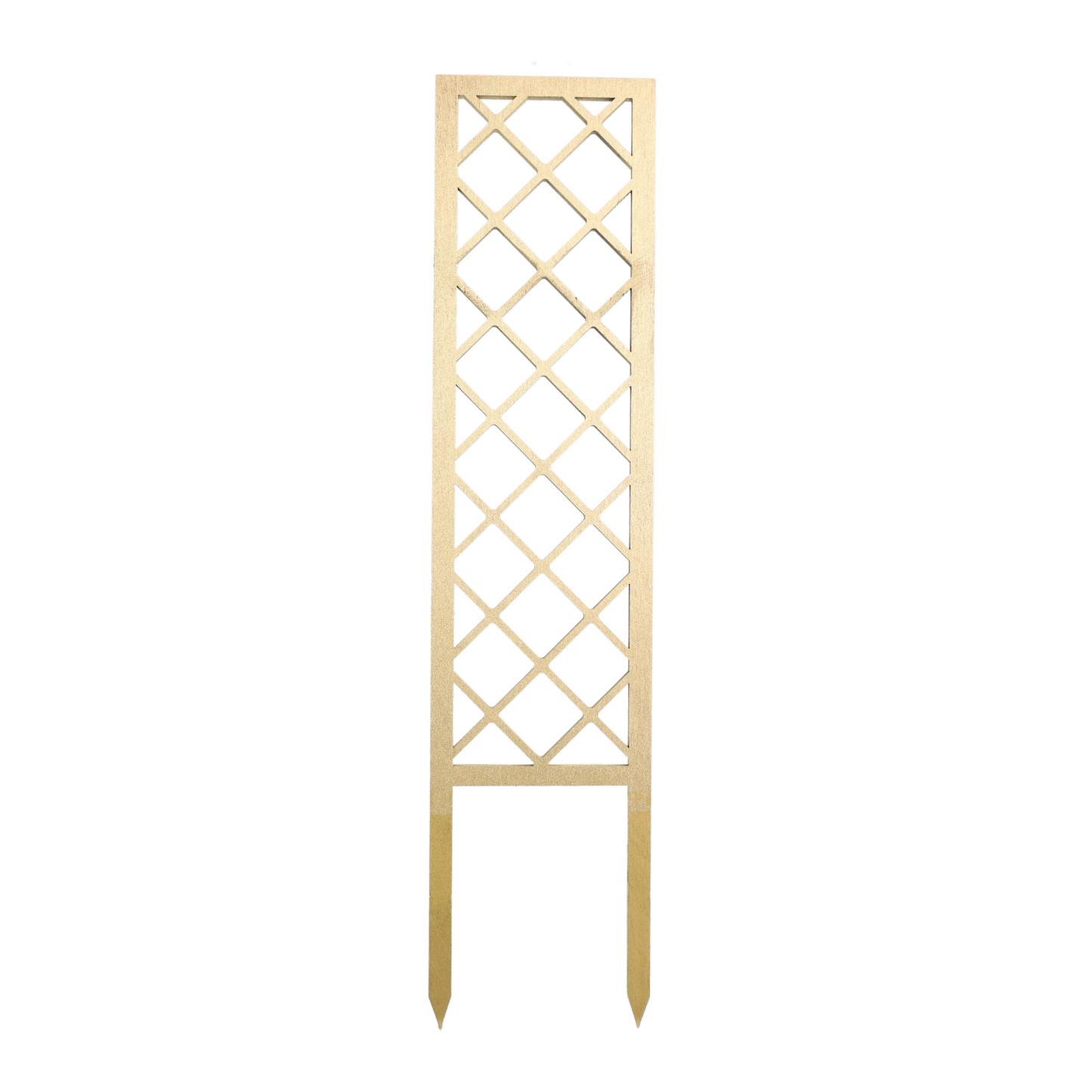 Cross-Hatch Wooden Trellis Mossify