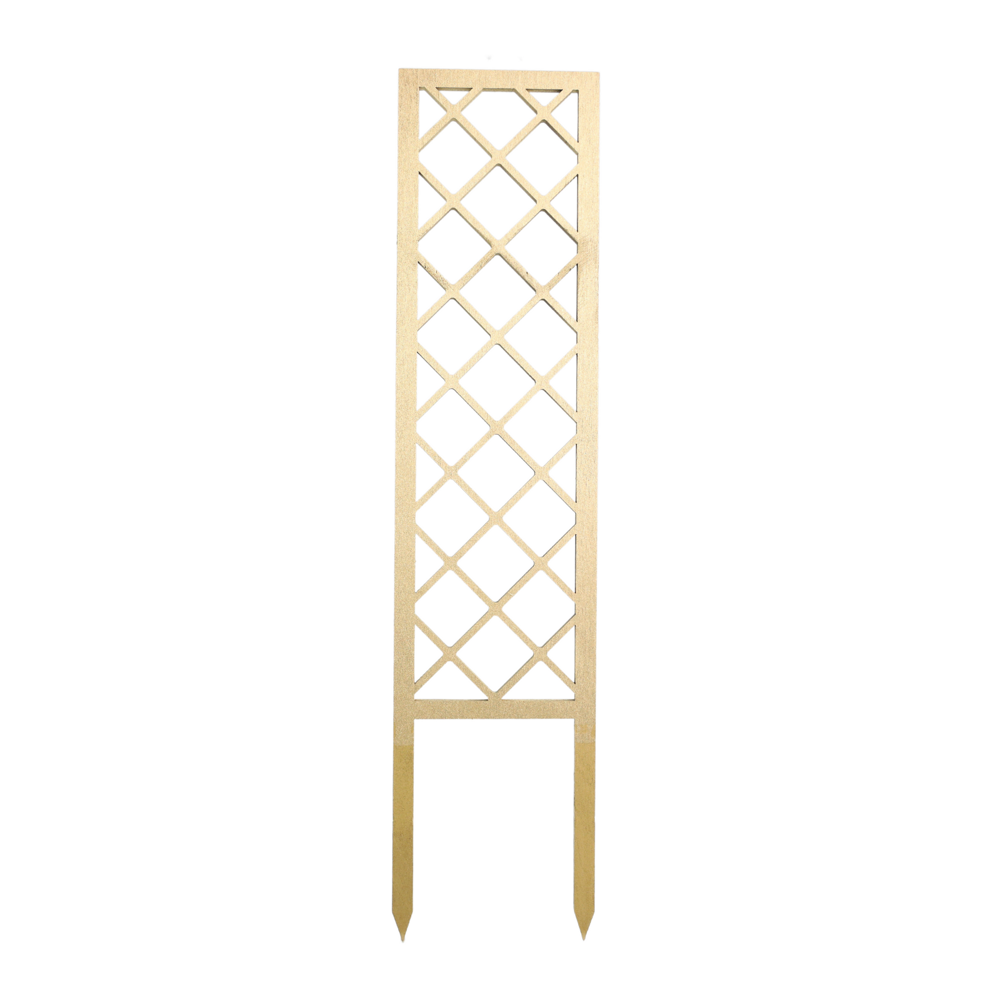Cross-Hatch Wooden Trellis Mossify