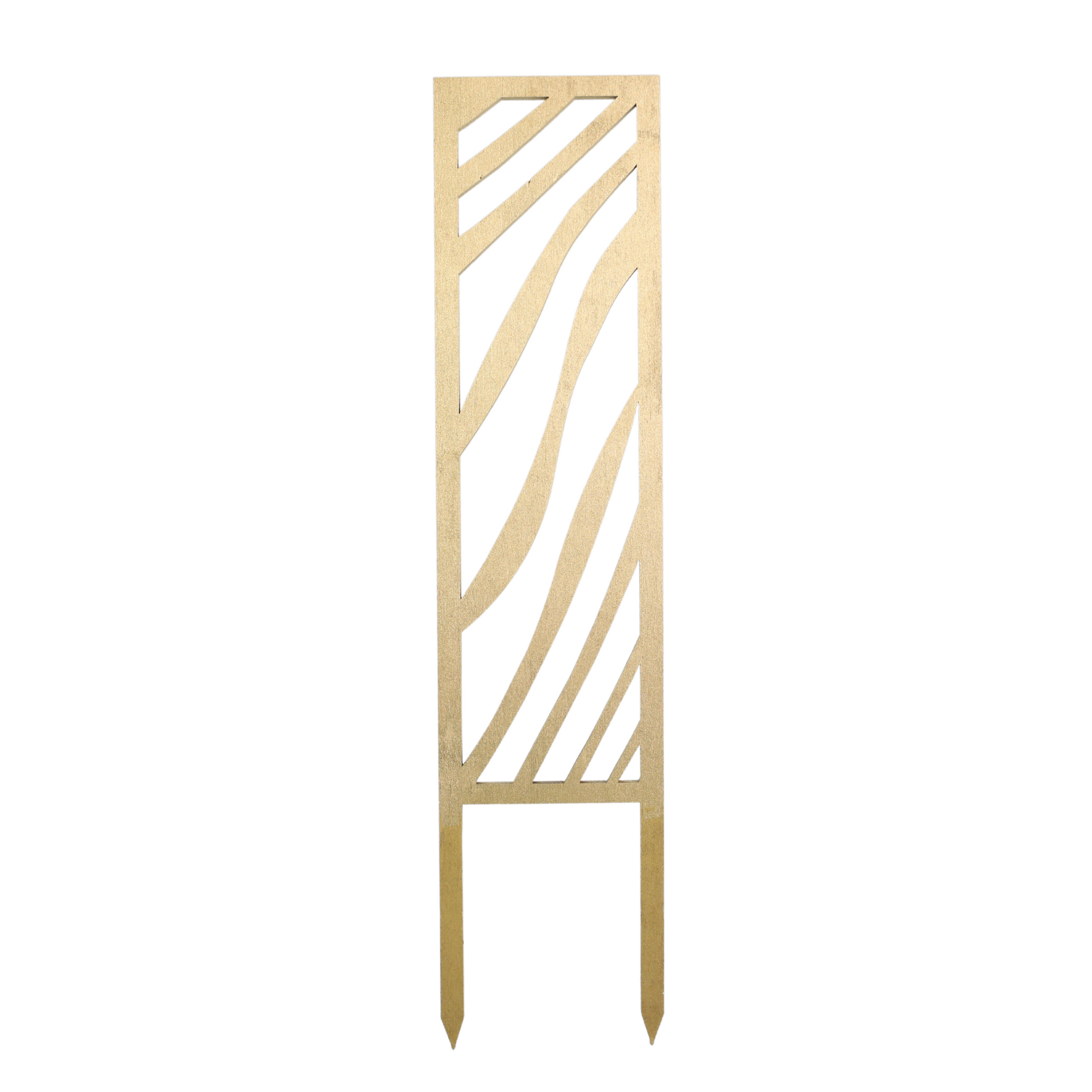 Zebra Wooden Trellis Mossify