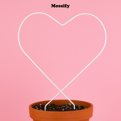 Heart "Give Love" Metal Trellis Mossify