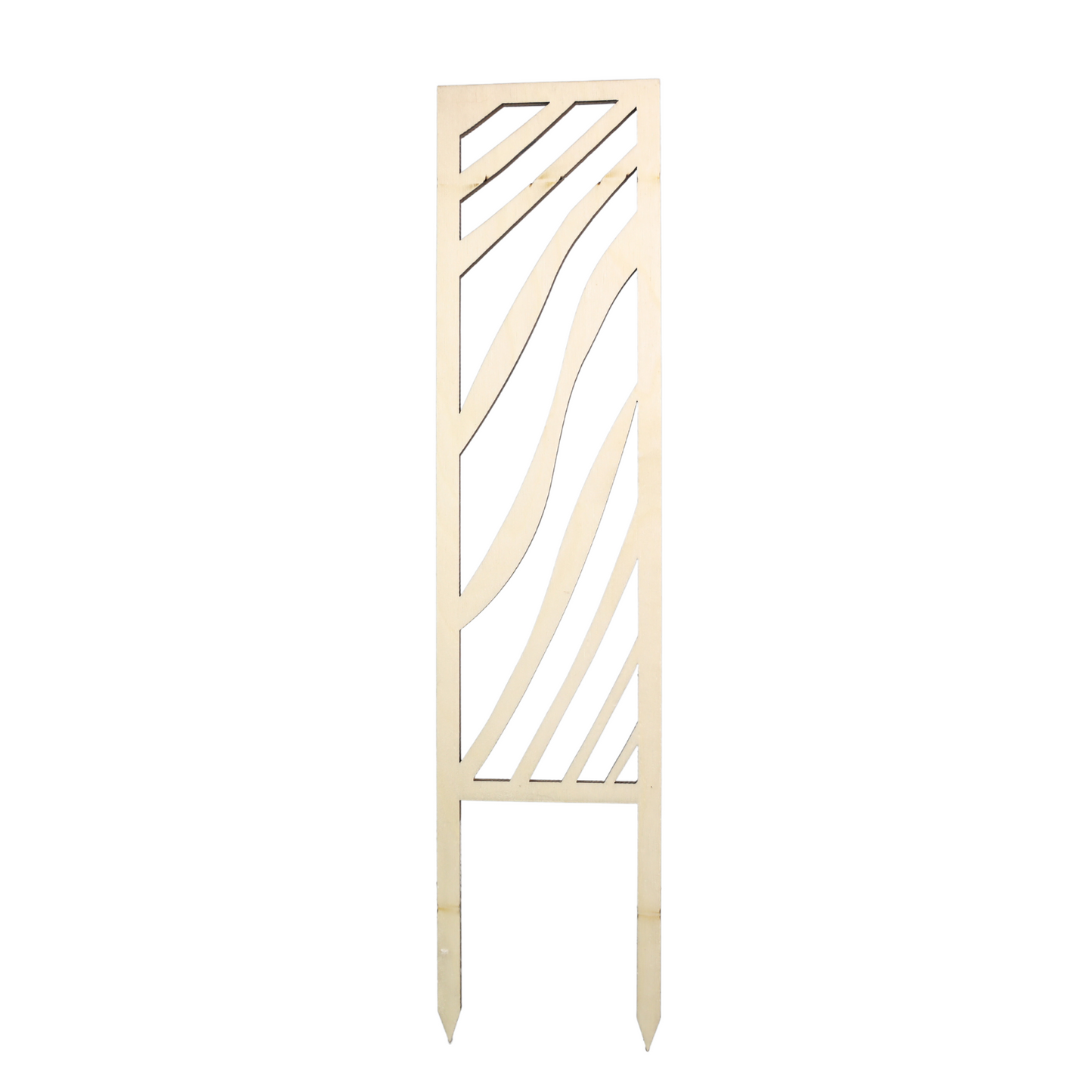 Zebra Wooden Trellis Mossify
