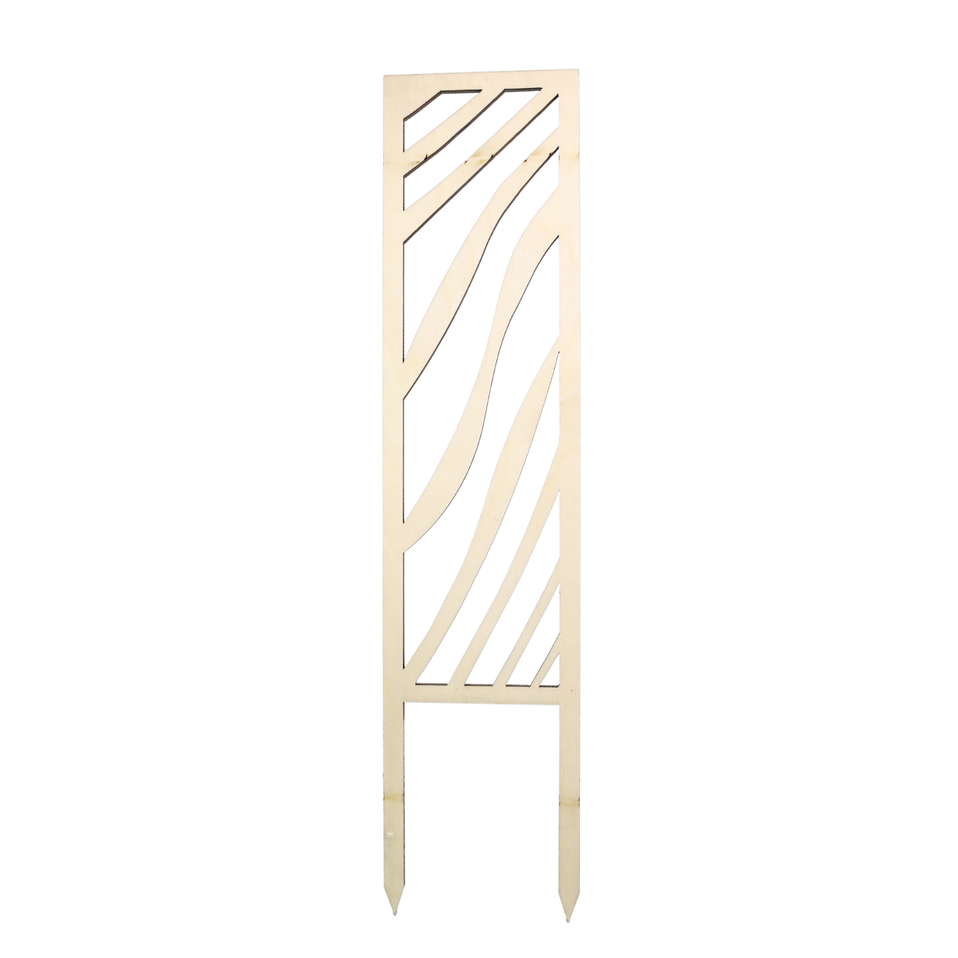 Zebra Wooden Trellis Mossify