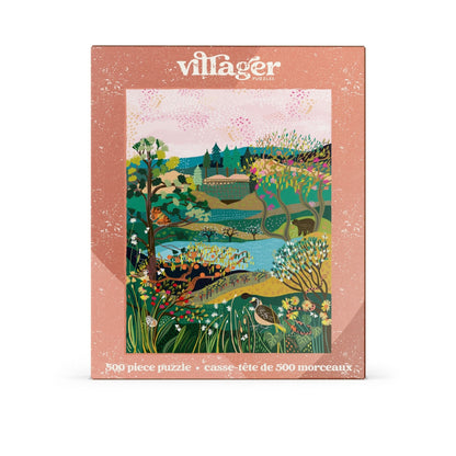 Okanagan Valley | 500-Piece Puzzle for Adults | Designed in Canada by Anja Jane Villager Puzzles