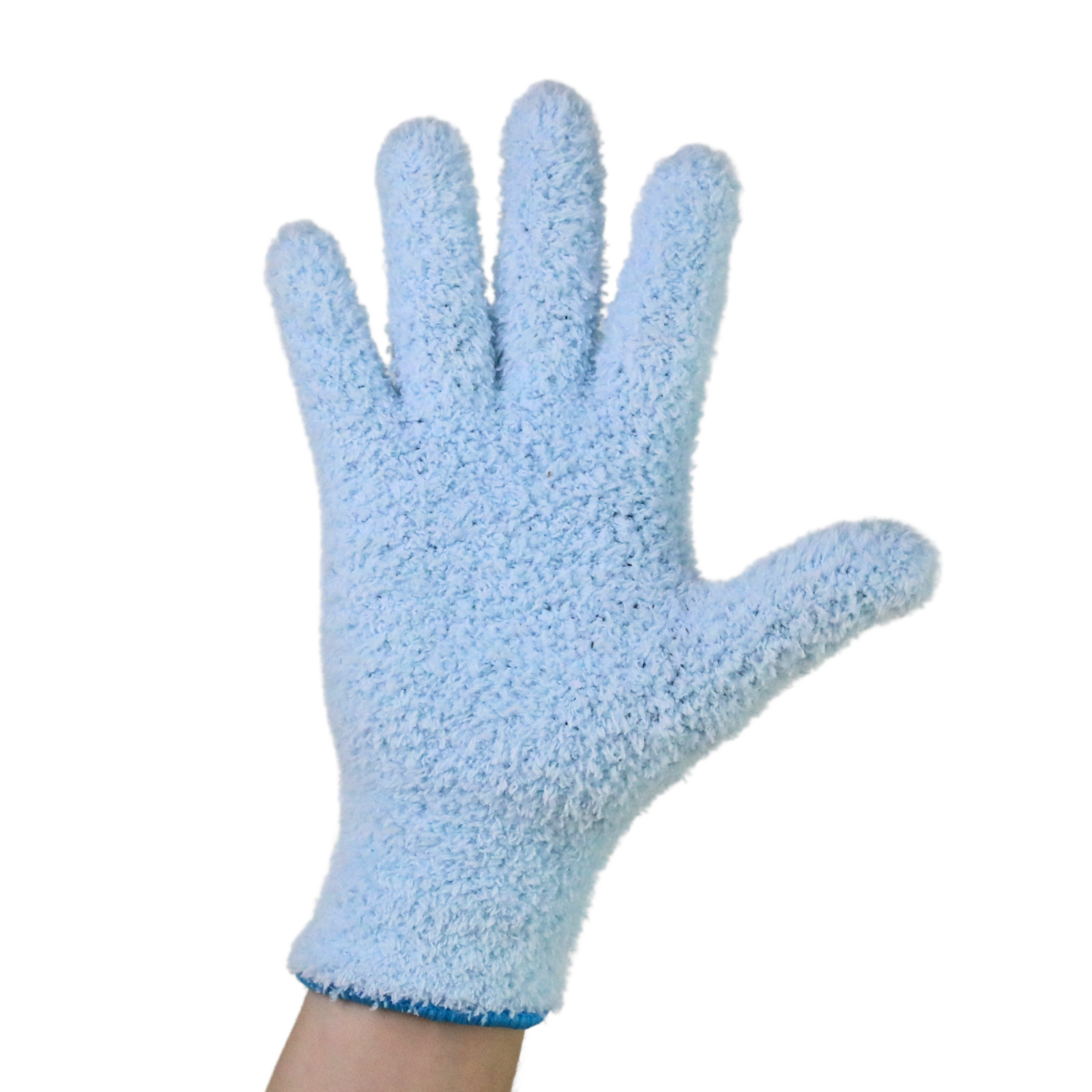1 Pair Leaf Shining Microfiber Gloves Mossify