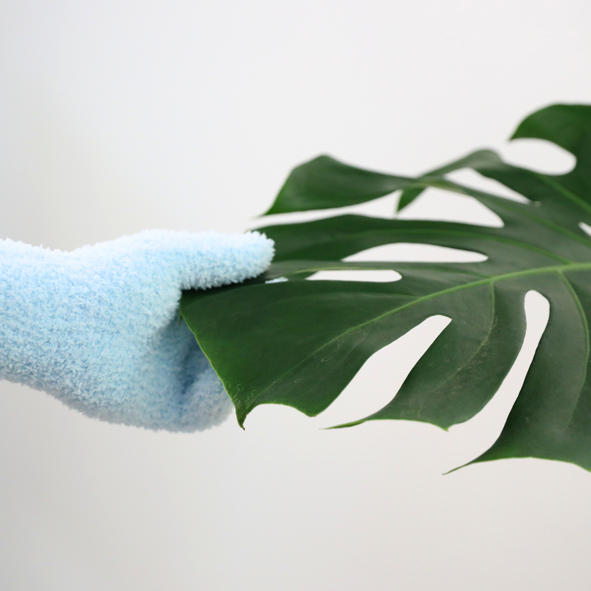 1 Pair Leaf Shining Microfiber Gloves Mossify