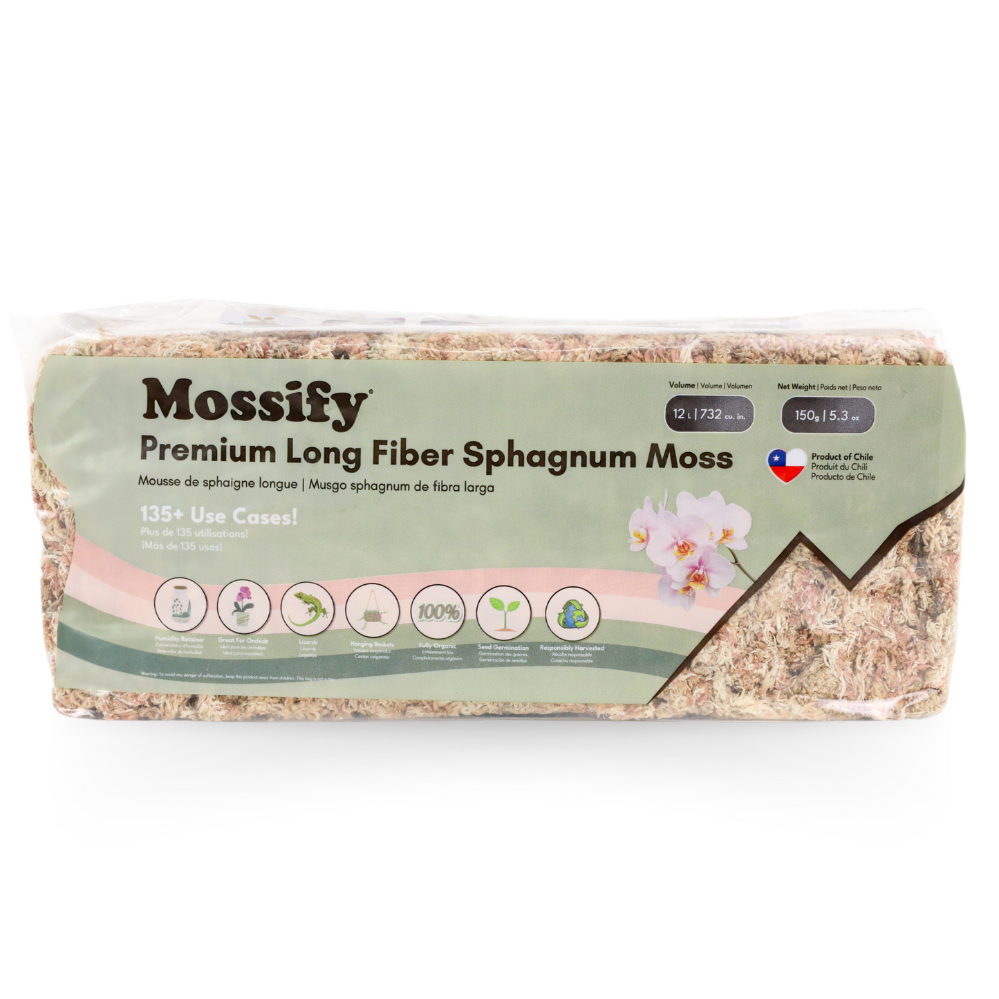 Premium Sphagnum Moss Mossify