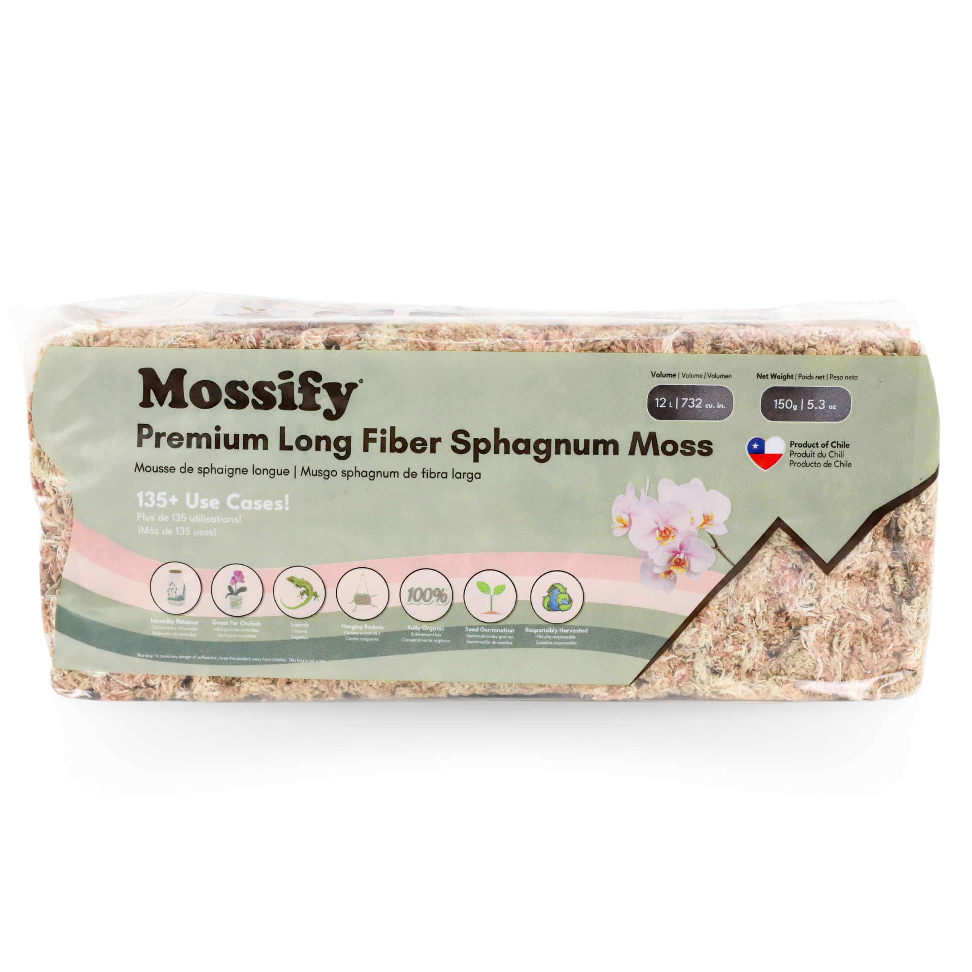 Premium Sphagnum Moss Mossify