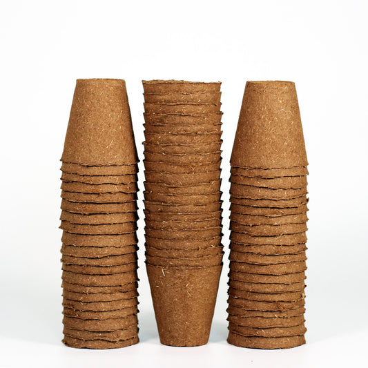 3" Naked Pots | Plantable Seed Starter Pots - Organic & Biodegradable Daniel's Plants