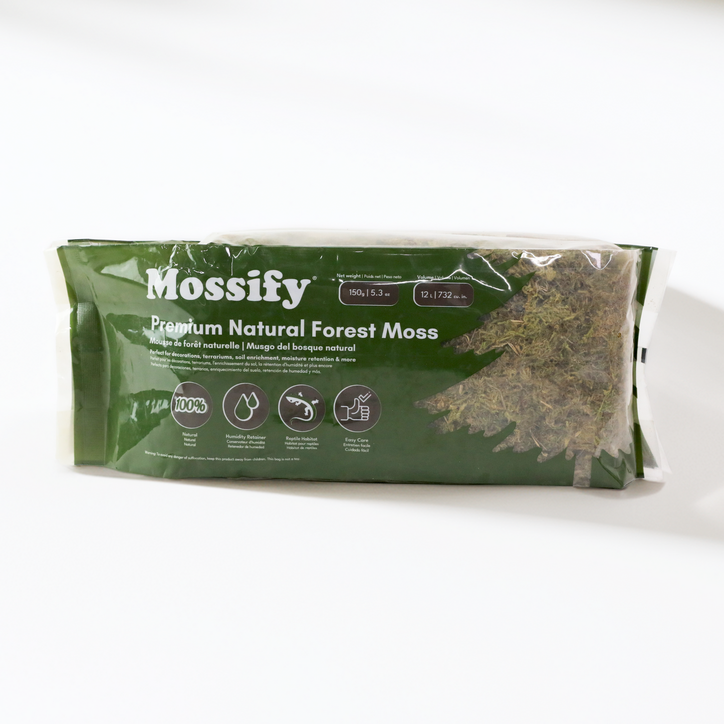 Premium Natural Forest Moss Mossify