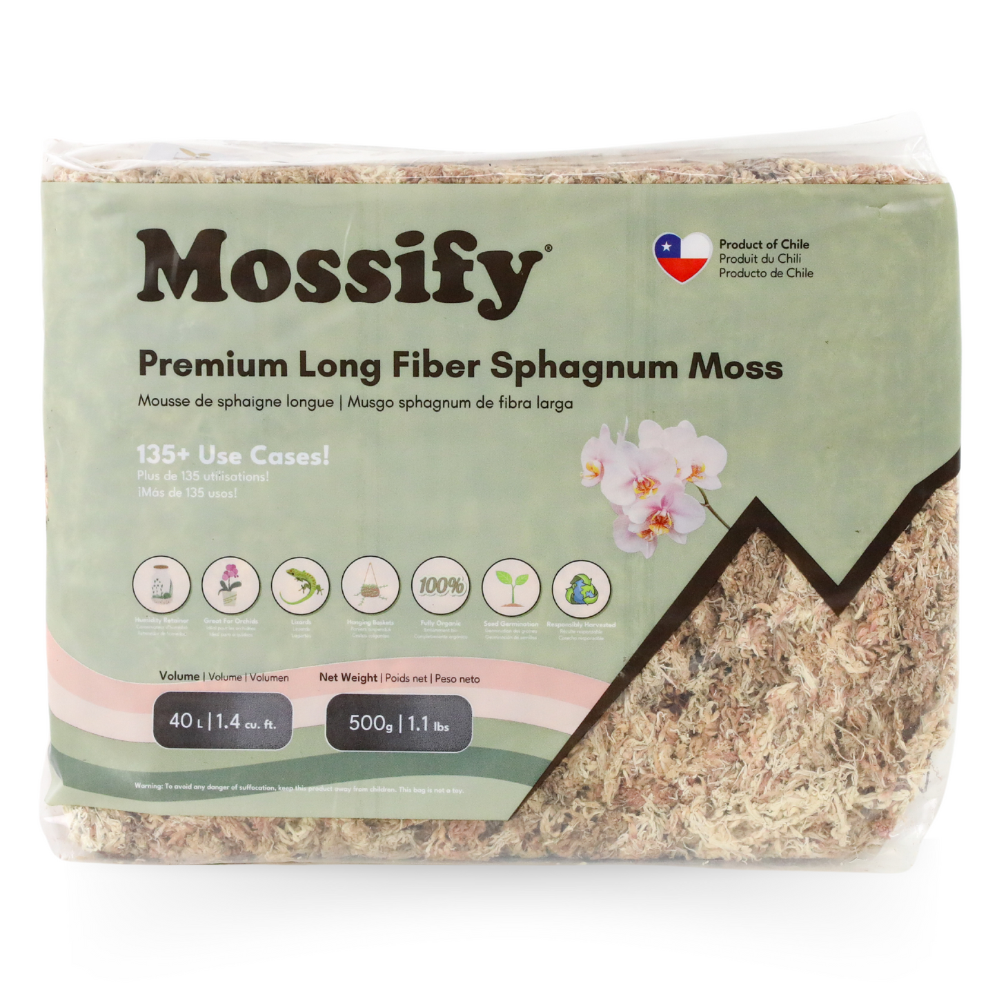 Premium Sphagnum Moss Mossify
