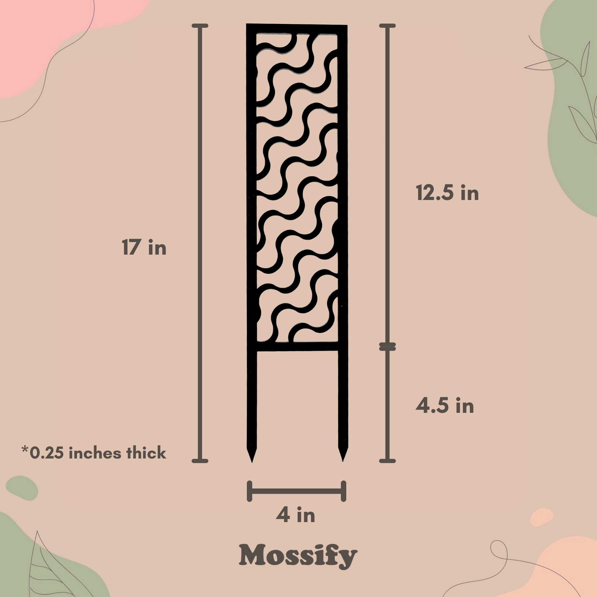 Copacabana Wooden Trellis Mossify