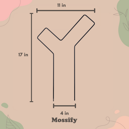"Check Mark" Metal Trellis Mossify