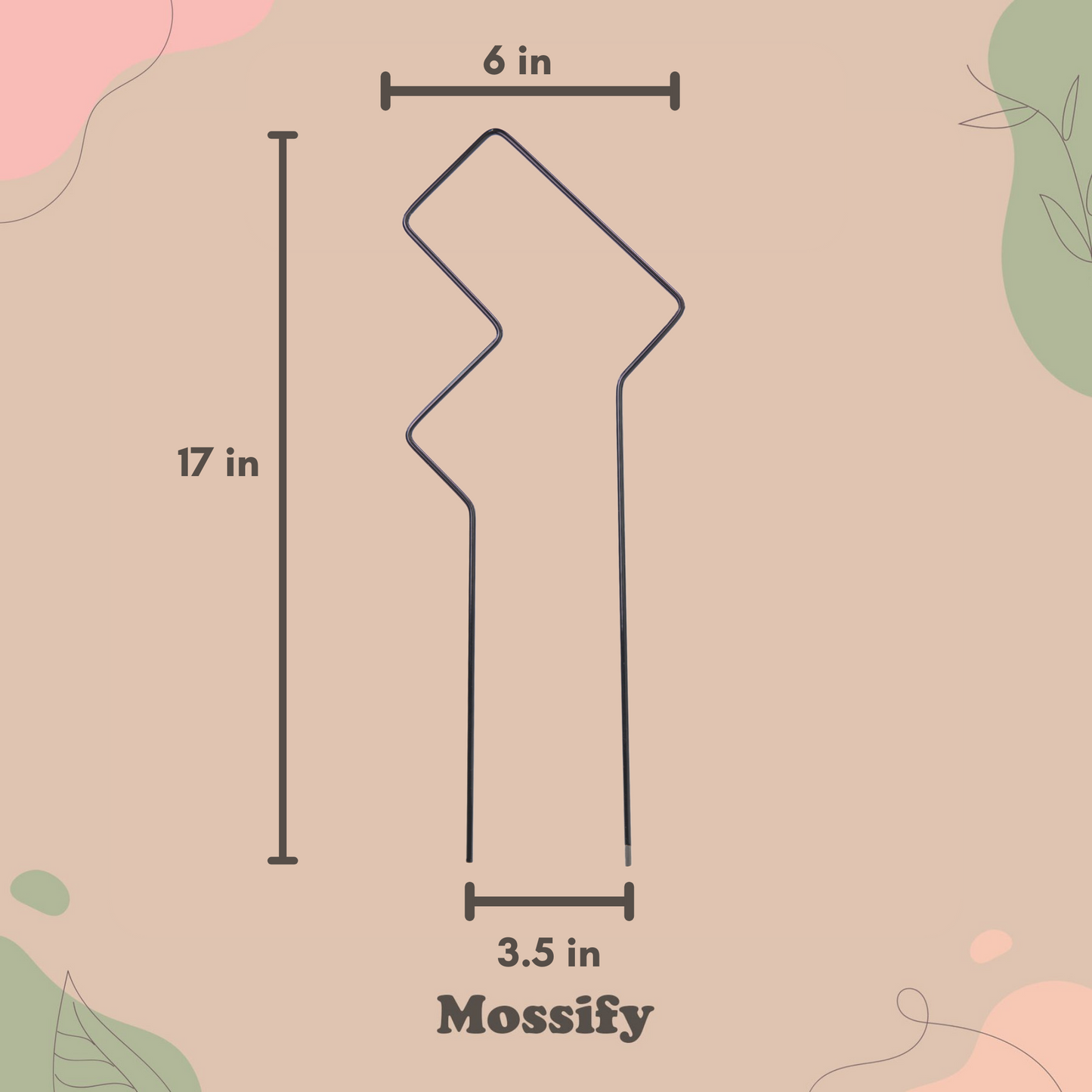 "Tetris" Metal Trellis Mossify