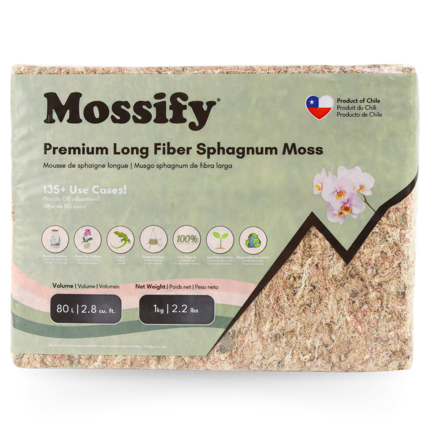 Premium Sphagnum Moss Mossify