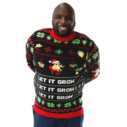 LET IT GROW - Ugly Plantmas Sweater Mossify