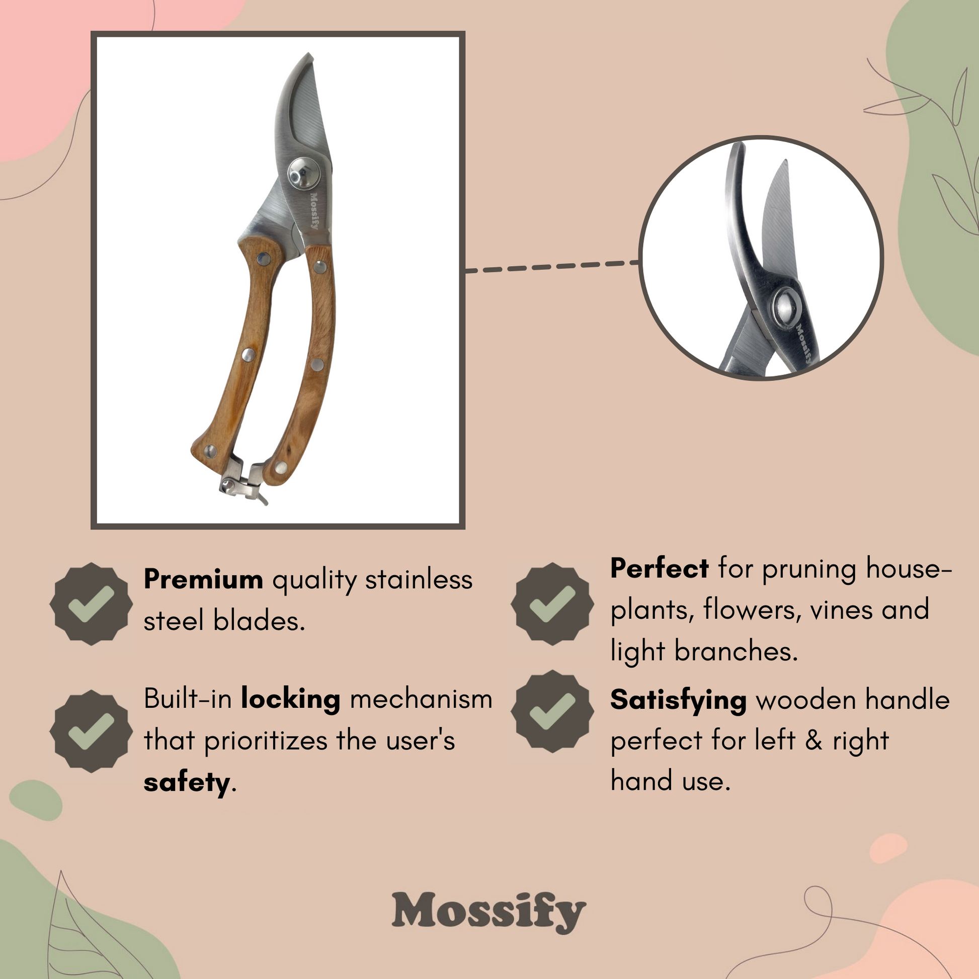 Garden Utility Shears Mossify