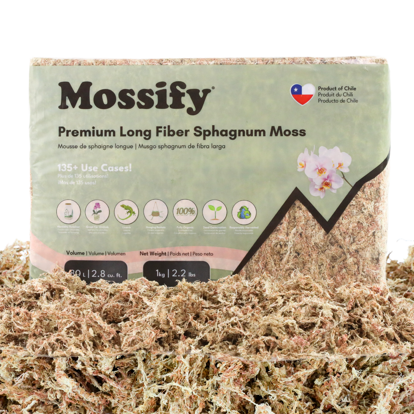Premium Sphagnum Moss Mossify