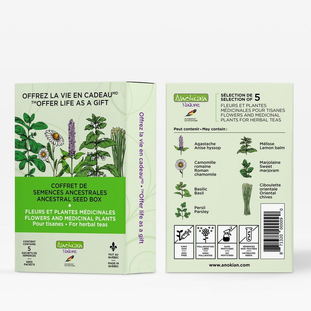 Coffret | Fleurs & Plantes médicinales Anokian Nature Inc.