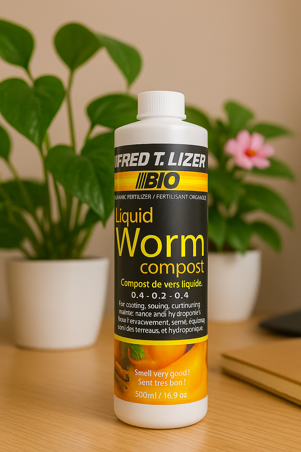 Fred T. Lizer™ - Compost Liquide de Vers de Terre Fred T Lizer