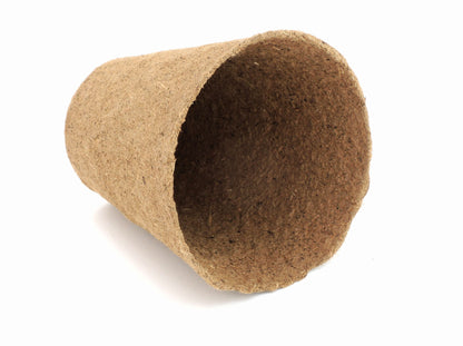 4" Naked Pots | Plantable Seed Starter Pots - Organic & Biodegradable Daniel's Plants