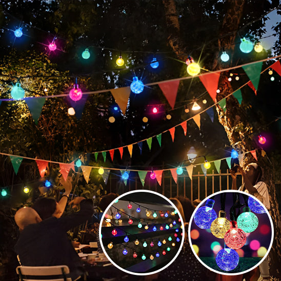  LED lumière solaire extérieure IP65 fete