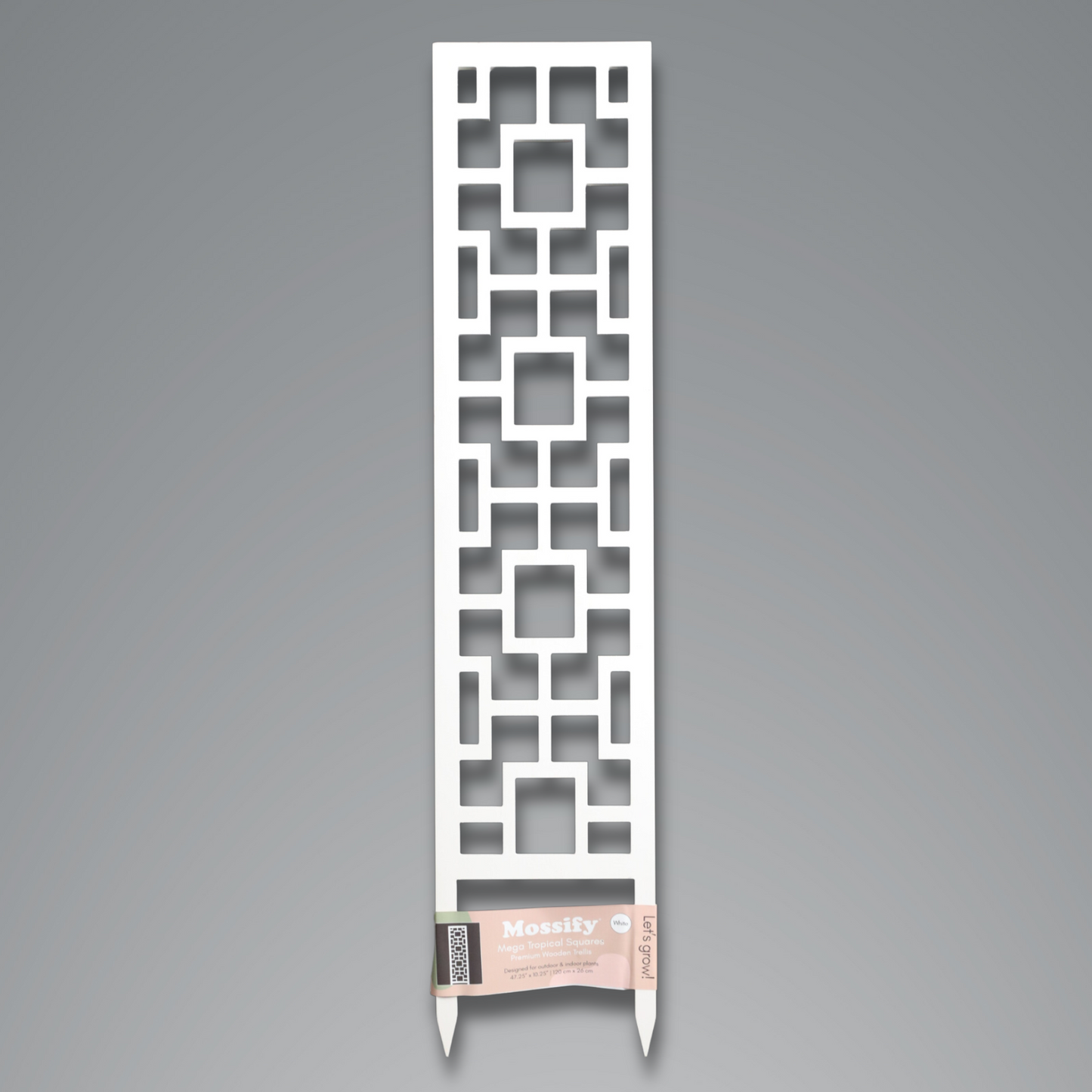 Tropical Squares Wooden Trellis Mossify