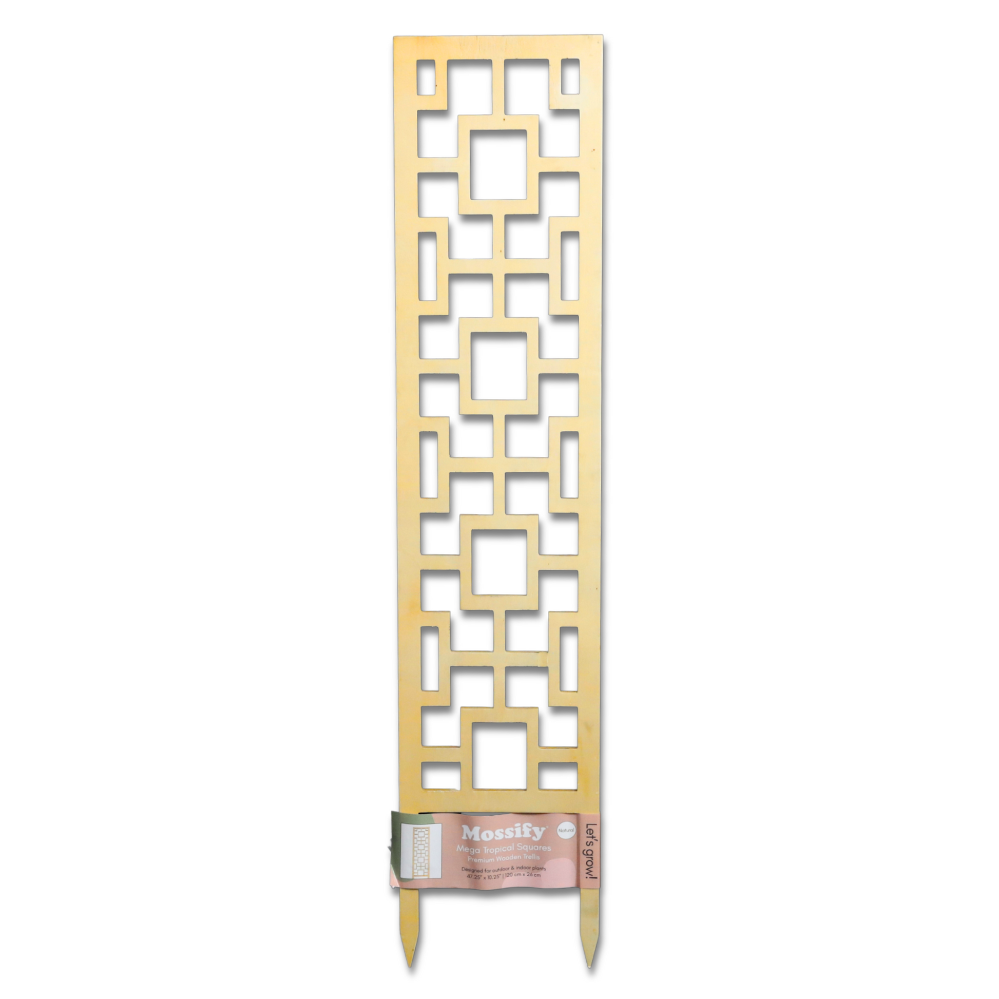 Tropical Squares Wooden Trellis Mossify