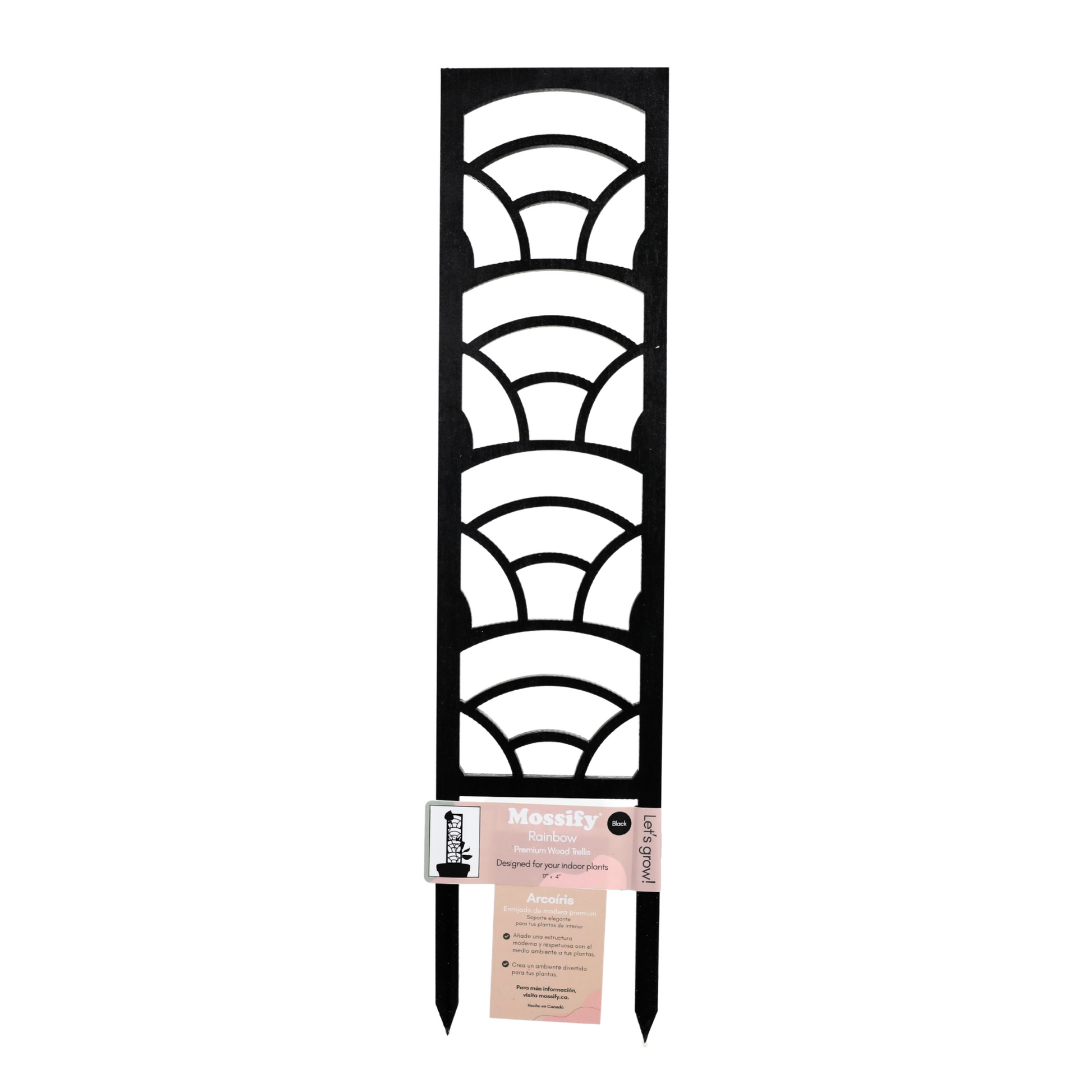 Rainbow Wooden Trellis Mossify