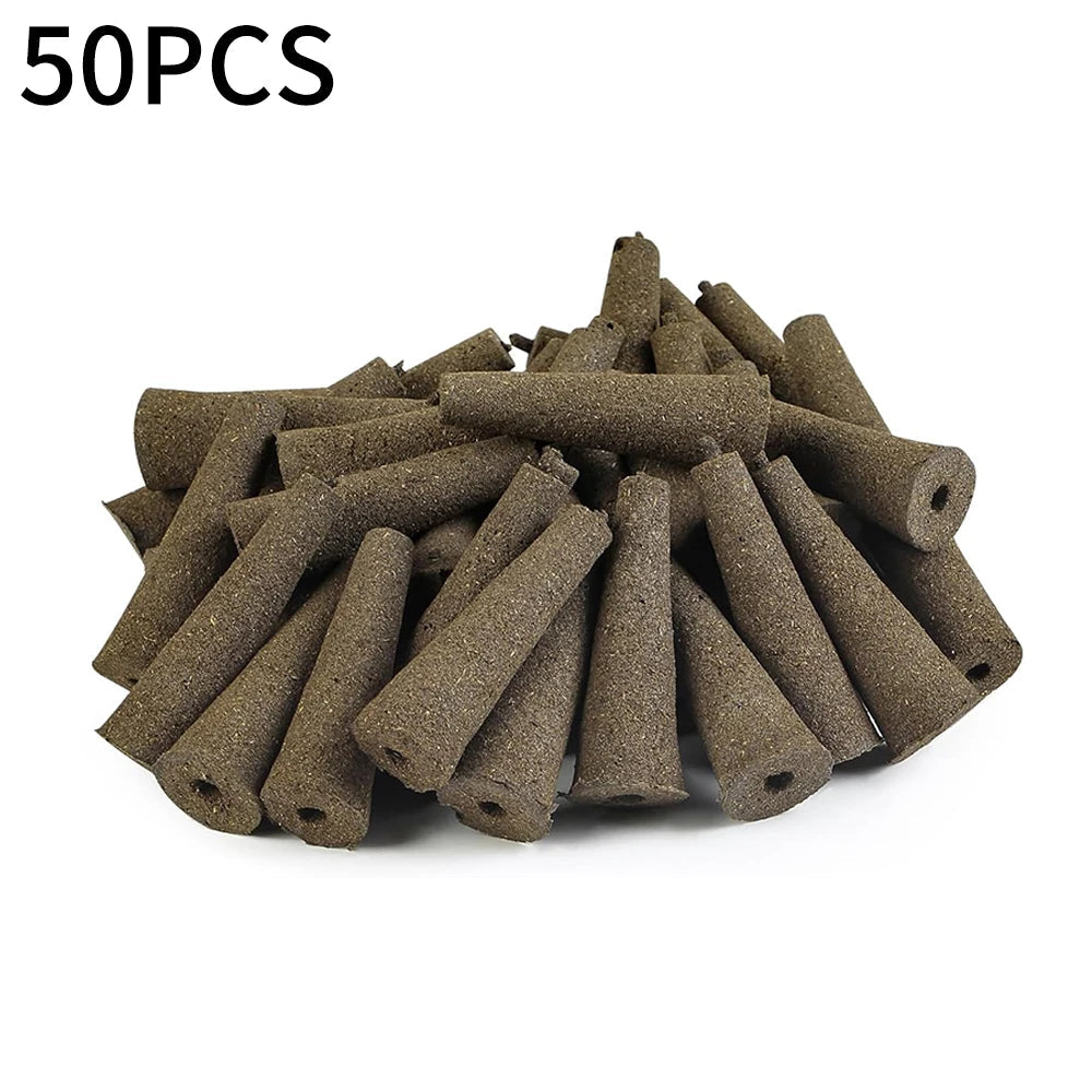 Éponges de Germination Hydroponique – Bouchons de Croissance Racinaire (50 pcs) Vert Un Jardin