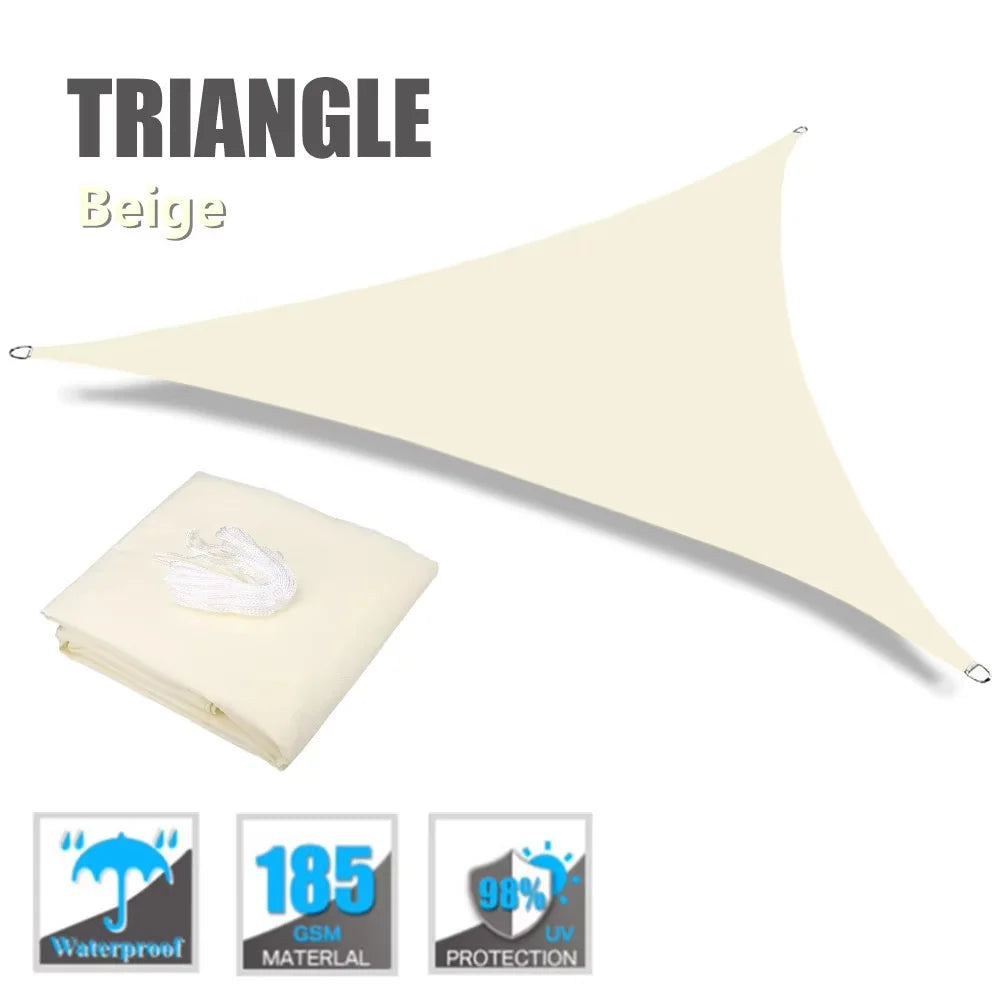 Toile d’Ombre Triangulaire beige