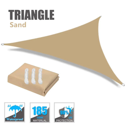 Toile d’Ombre Triangulaire sable