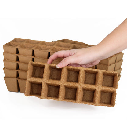 2" Naked Pots | Plantable Seed Starter Trays - Organic & Biodegradable (100 cells) Daniel's Plants
