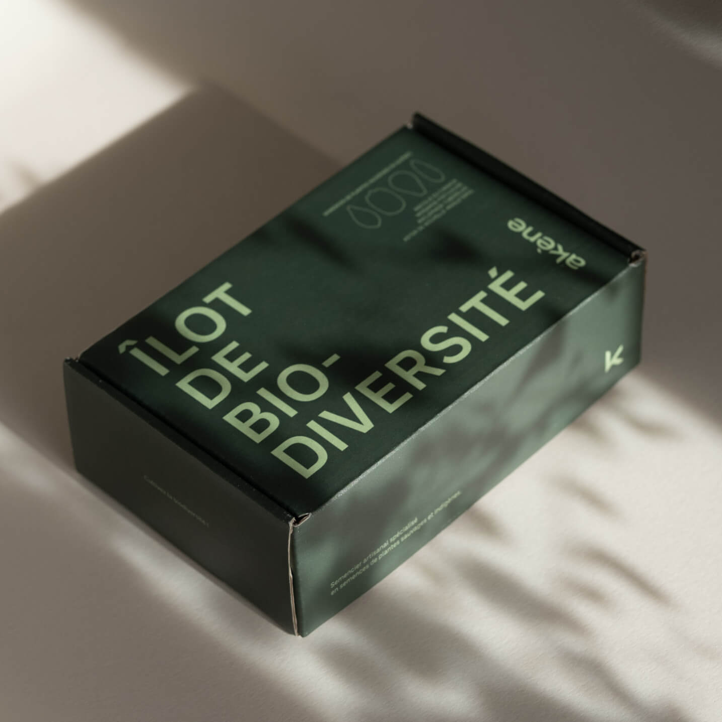 Coffret de semences - Îlot de biodiversité Akène, culture forestière