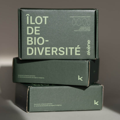 Coffret de semences - Îlot de biodiversité Akène, culture forestière