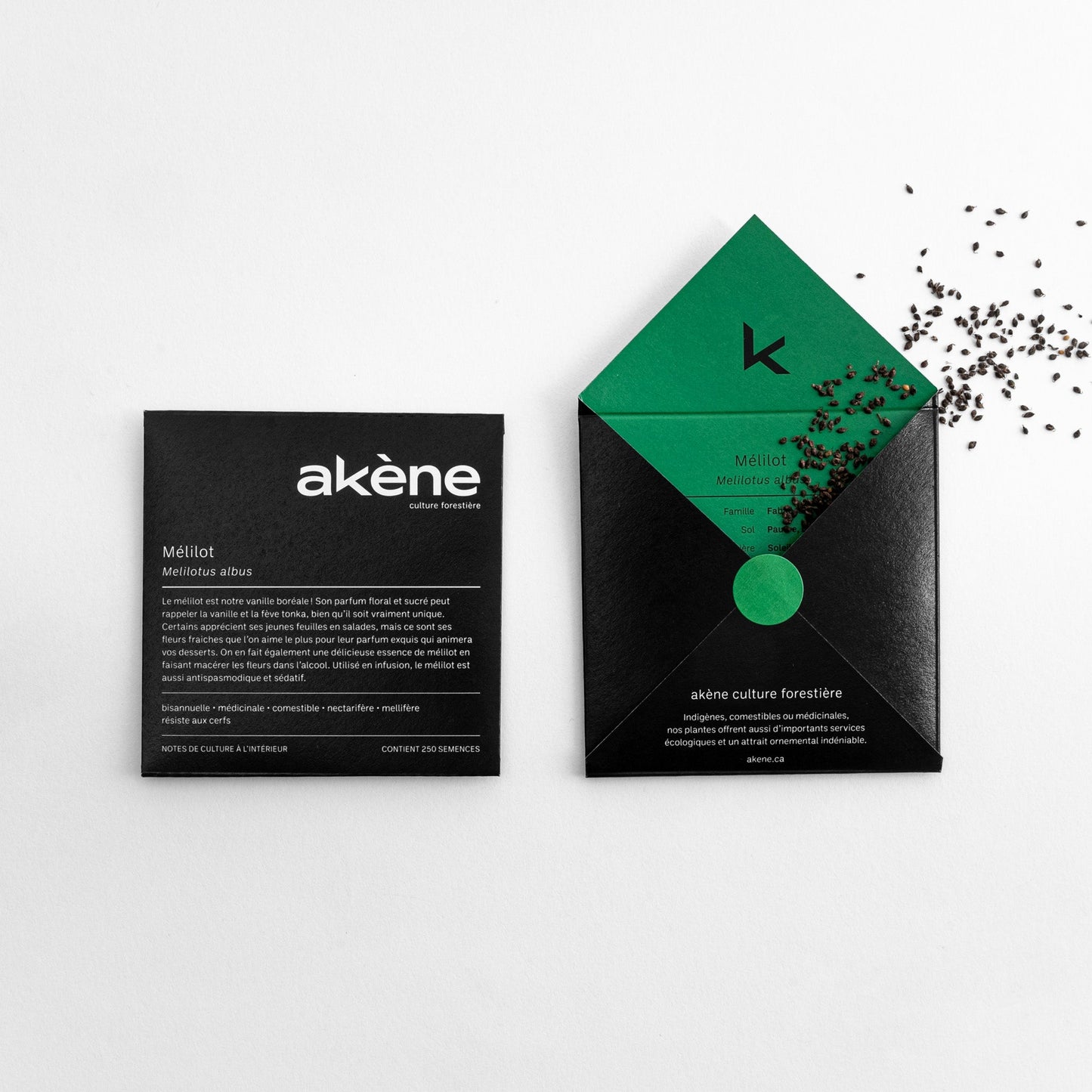 Semences - Mélilot Akène, culture forestière