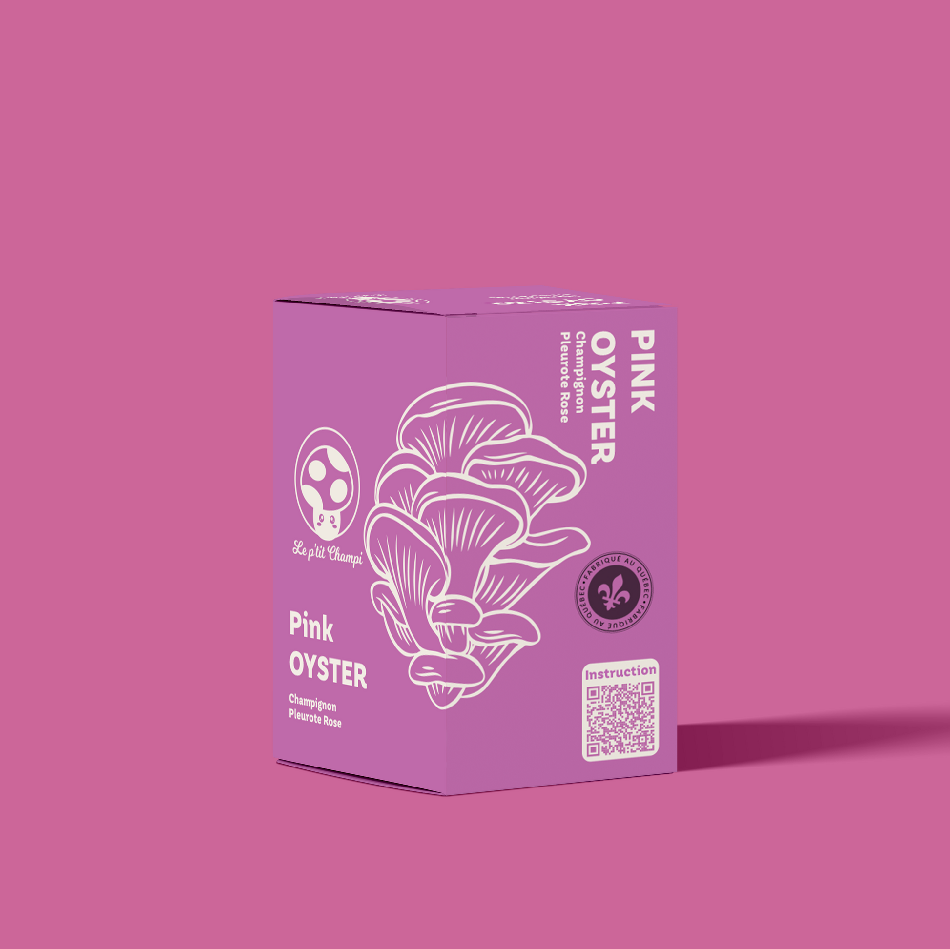 Pink Oyster Mushroom Kit Le Petit Champi
